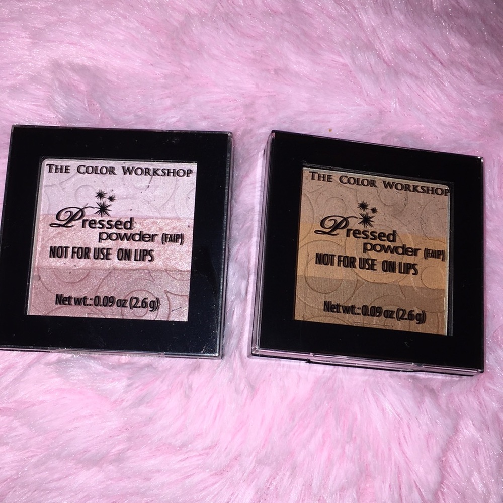 Selling a used highlighter and new bronzer
